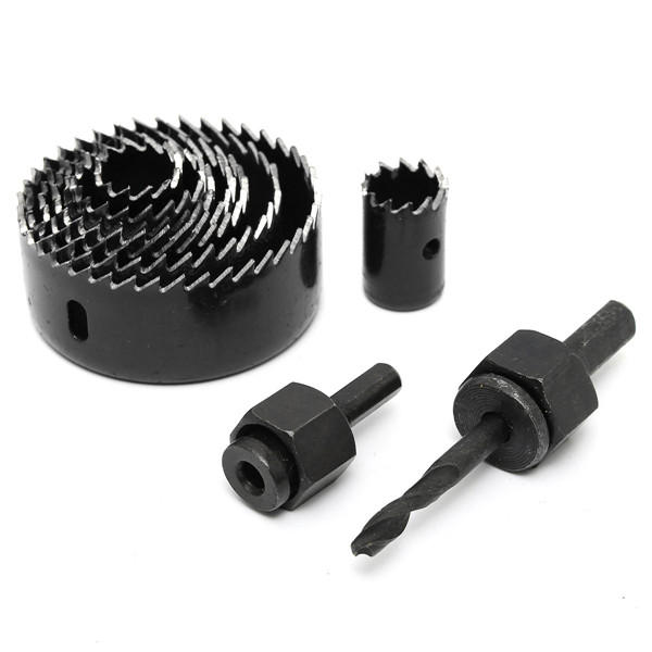 8-piece crown drill set