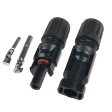 Laden Sie das Bild in den Galerie-Viewer, 5 Paar Solar Solarstecker und -Buchsen Wasserdicht IP67 für photovoltaische Solaranlagen