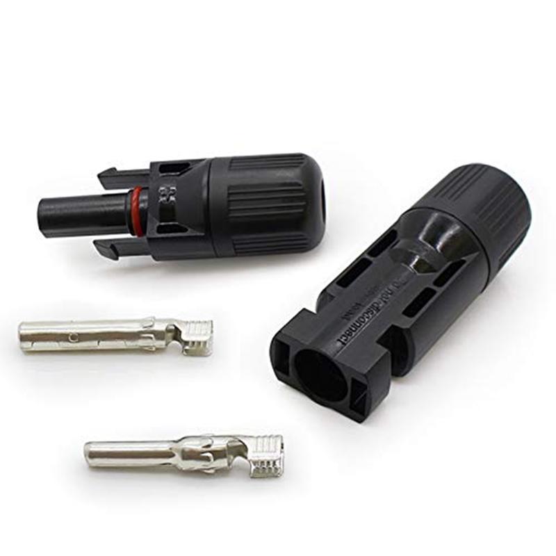 5 Paar Solar Solarstecker und -Buchsen Wasserdicht IP67 für photovoltaische Solaranlagen