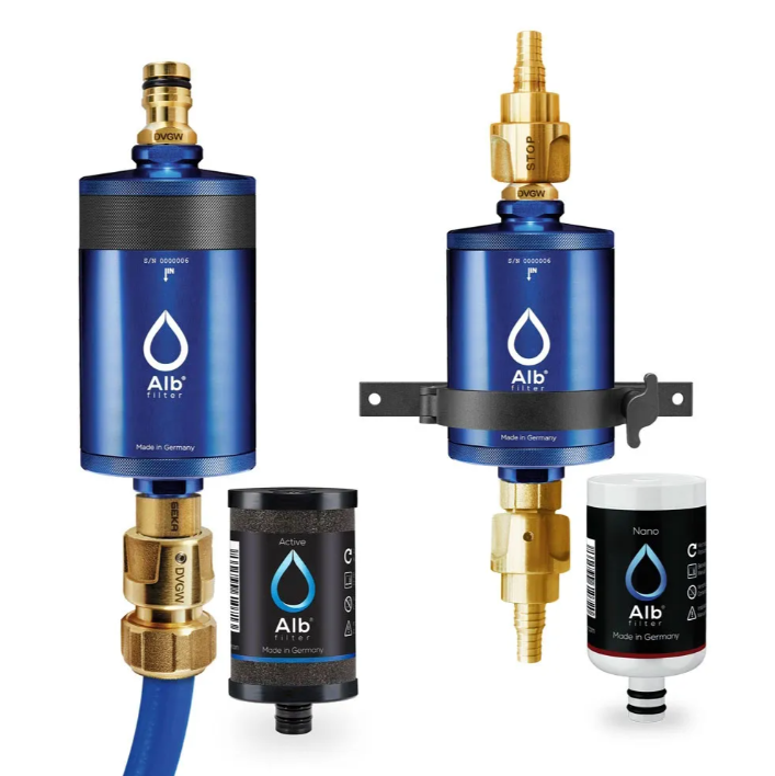 Alb Filter® PRO CAMPER Set Trinkwasserfilter Kombination für die Betankung und Festeinbau