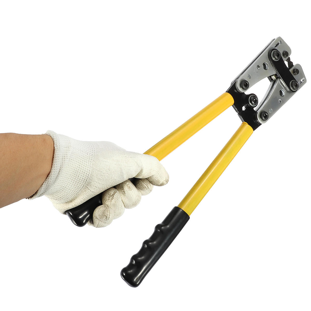 6-50 mm Crimp-Klemmzange / Crimpzange z.B. für Batteriekabelschuhe