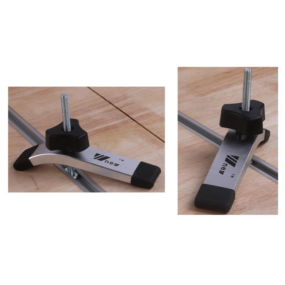 500-800mm Rail en T Rainure en T Alu, 19x9,5mm