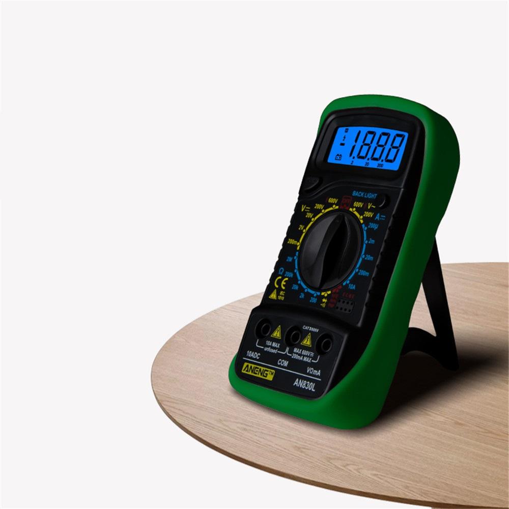 Digitales LCD-Multimeter, Voltmeter, Amperemeter, AC DC, OHM
