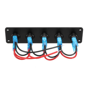 5x Kippschalter für 12V-24V, div. Farben