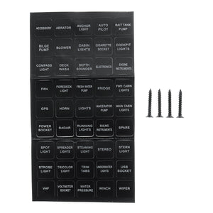 8-faches Schalter / USB / Voltmeter / Zigianzünder Panel