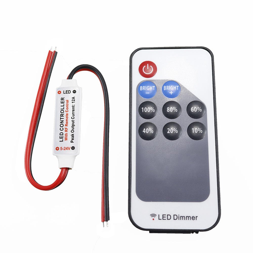 5-24V LED-Funkfernbedienung mit Dimmer