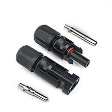Laden Sie das Bild in den Galerie-Viewer, 5 Paar Solar Solarstecker und -Buchsen Wasserdicht IP67 für photovoltaische Solaranlagen