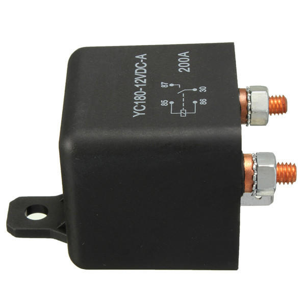 Relè auto ad alte prestazioni 12V / 200A