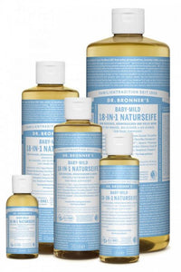 18 - in - 1 Flüssigseife / Shampoo / Abwaschmittel, biologisch abbaubar, schone die Natur!