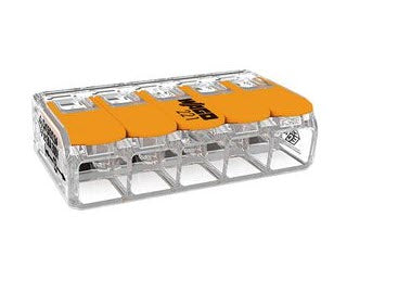 WAGO box terminal block COMPACT Series 221 5L 0.5...6mm²