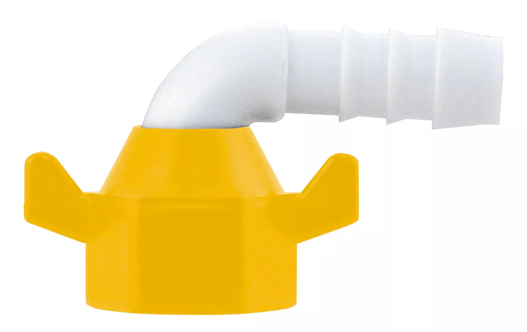 1/2 Gewinde auf 10mm für Wasserschläuche, Adapter mit Überwurfmutter