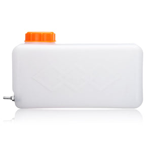5.5L Tank mit Abgang, Kunststoff