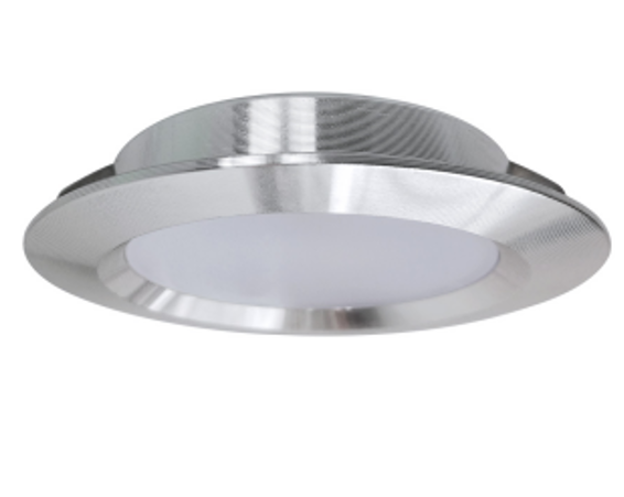 Einbau LED Leuchte Warmweiss, silber, dimmbar, 12V, silber, weiss oder schwarz