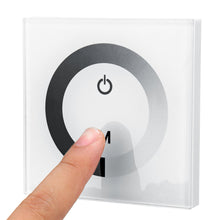 Laden Sie das Bild in den Galerie-Viewer, 12V Touch-Schaltpanel LED-Dimmer, mit Speicherfunktion (EIN/AUS/DIMMER)