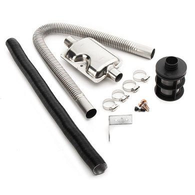24 mm Auspuffschalldämpfer & 25 mm Filter-Auspuff- und Einlassrohr für Diesel-Luftheizer-Zubehör