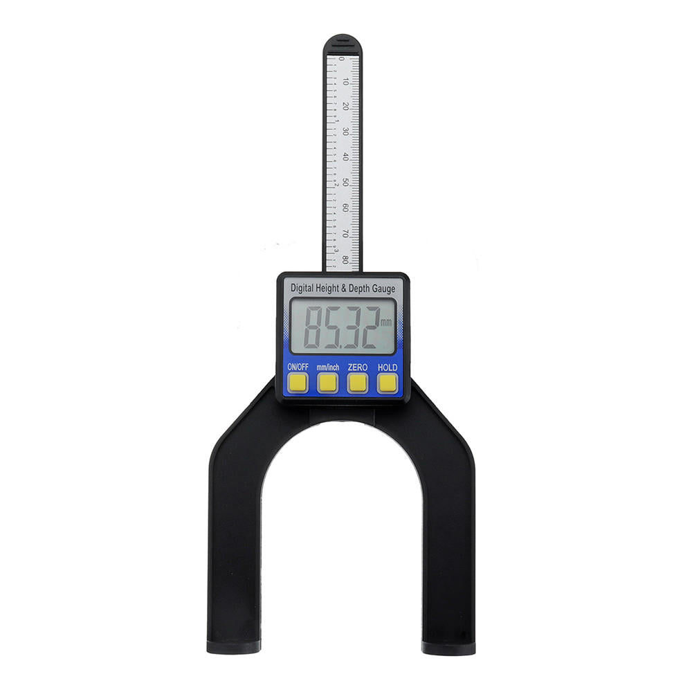 Digital height gauge / depth gauge for e.g. milling table saw ( depth gauge )