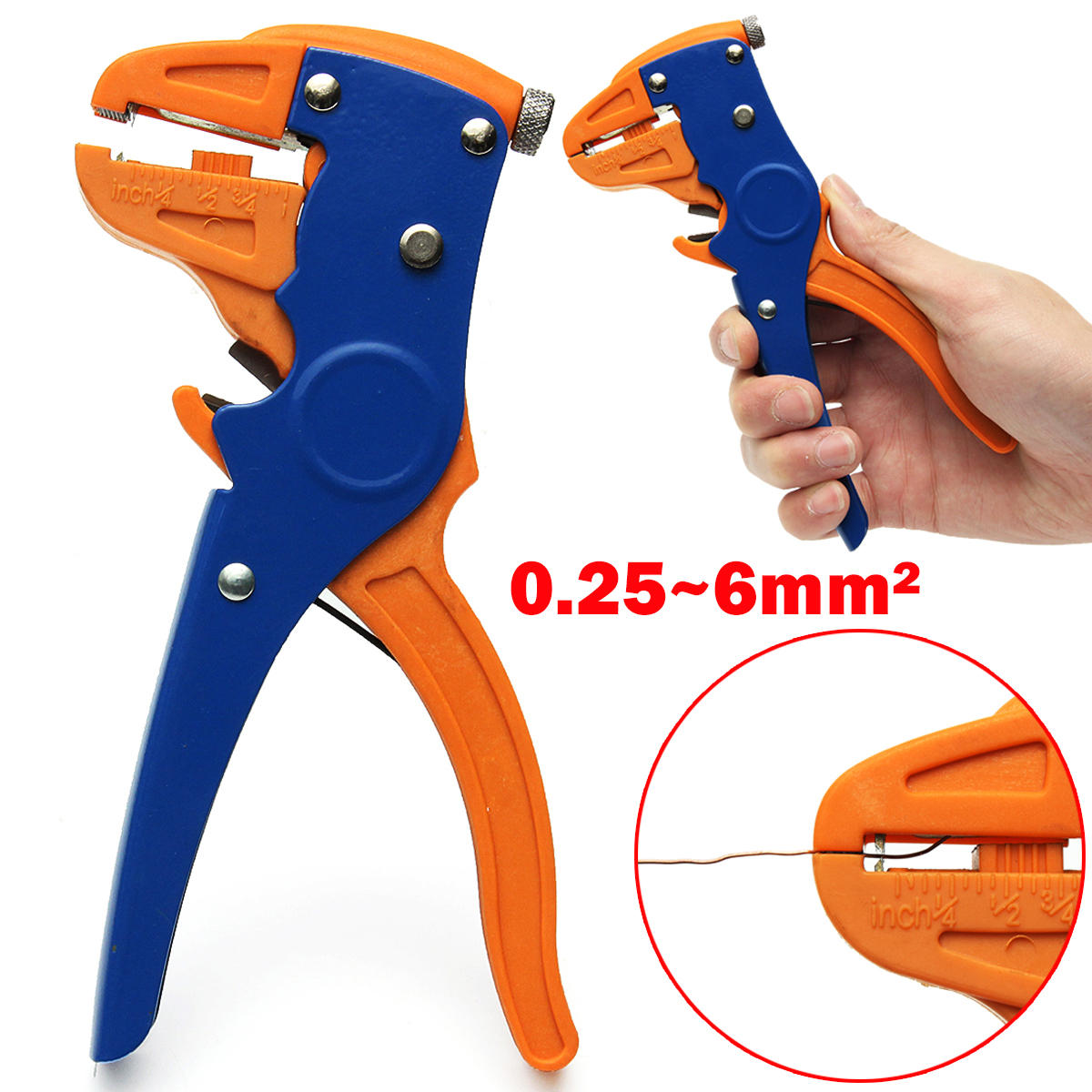Abisolierzange für 0,25 ~ 6 mm²