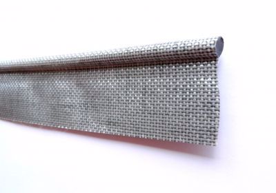 Zeltkeder, grau - Ø 7.5mm, Fahne, 100cm / 200cm