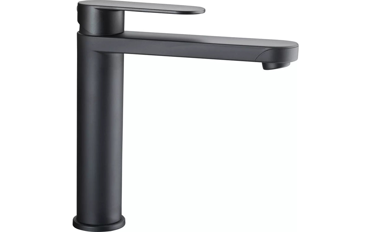 Rubinetto dell'acqua a 12V con interruttore per pompa sommersa, 50 x 200 x 150 mm, nero, freddo e caldo