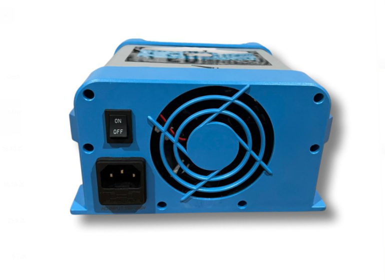Ladegerät 230V zu 12V, 20A oder 40A, Umschaltbar Lithium, Gel, AGM, Nasszellen, für 1 oder 2 Batterien