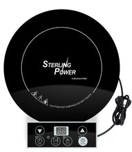 Laden Sie das Bild in den Galerie-Viewer, STERLING POWER Einbau- Induktions Herdplatte 1800W, 1 Platte