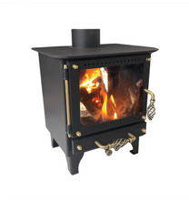 Laden Sie das Bild in den Galerie-Viewer, Tiny- Stove mit bis zu 3Kw Heizleistung, made in Switzerland