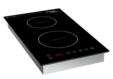 STERLING POWER Induktions Herdplatte 1800W und 1200W, 2 Platten