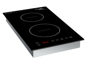 STERLING POWER Induktions Herdplatte 1800W und 1200W, 2 Platten