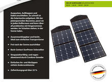 Laden Sie das Bild in den Galerie-Viewer, SunFolder 180Watt 12Volt Solartasche