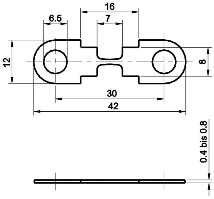 Streifensicherung / Schmelzsicherung 30A - 175A