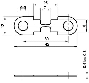 Streifensicherung / Schmelzsicherung 30A - 175A