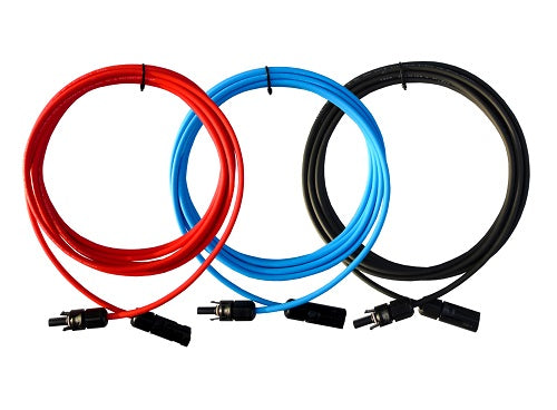 Solarkabel Verlängerung, div. Längen mit Solarstecker und Solarstecker Buchse 4mm2