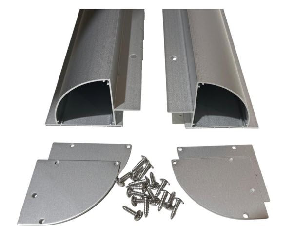 Spoiler Set 51cm breit, Alu