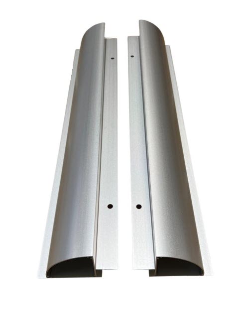 Spoiler Set 51cm breit, Alu