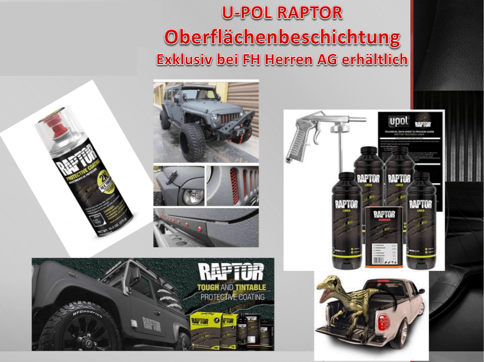 Raptor Sprühpistole Profi, einstellbares Sprühbild