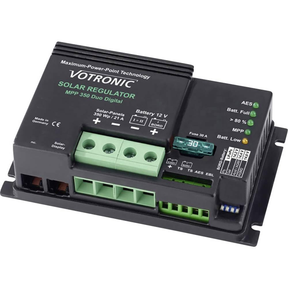 Votronic Duo Digital 350 Régulateur de charge MPP 12 V 25.5 A